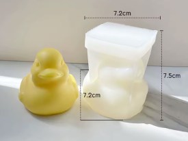 Molde silicona patito 